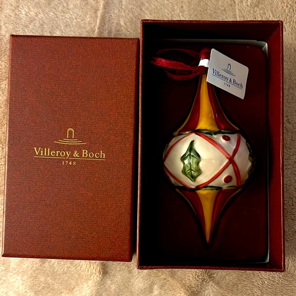 Villeroy & Boch Holiday Vintage Nwt Villeroy Boch Ornament For Christmas Tree Poshmark